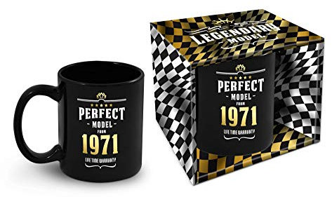 Bombo Tasse d'anniversaire avec année de naissance 1971