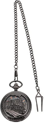 Hemobllo Halsketten Retro Taschenuhr Mechanische Hohl Taschenuhr Halskette H?ngen Taschenuhr Eisenbahn Taschenuhr Anh?nger Halskette für Frauen M?nner Trendige Halsketten
