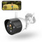 Tenda Security Camera Outdoor with Full-color Night Vision,3MP WiFi Camera with IP66 Waterproof,Motion Detection,Two-Way Audio,Built-in Siren,SD Card/Cloud Storage(CT6)
