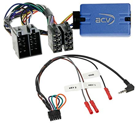 Lenkradfernbedienung Adapter Interface LFB Multi-Anschluss passend für Citroen C8 kompatibel mit verschiedenen Autoradios