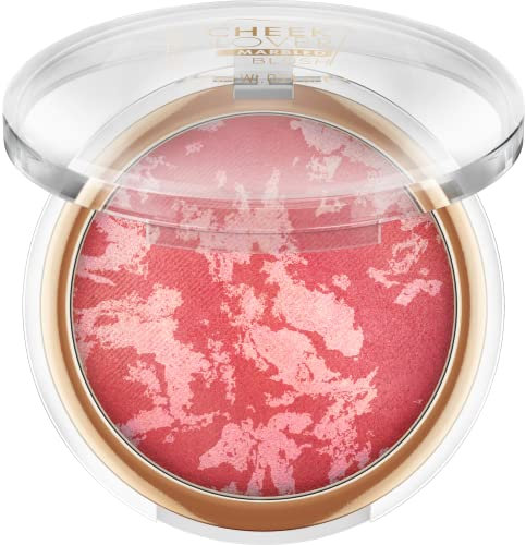 Catrice Cheek Lover Marbled Blush, Rouge, Nr. 010, Pink, schimmernd, vegan, ölfrei, ohne Parfüm, ohne Alkohol, 1er Pack (7g)