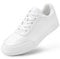 MIXIN Women Fashion Sneakers Lace Up Sneakers Low Top Casual Shoes for Women White Size 6