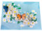 Sweetpopup® 3D Geburtstagskarte für Frauen - Blumen Pop Up Karte Muttertag Geburtstag Danke | Filigran handgefertigt | Klappkarte Schmetterlinge & Gänseblümchen, 087