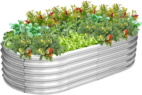 1PC Huerto Urbano -120x60x30CM Jardinera Exterior Mini Huerto - Bancal para Huerto para Cultivos Plantas Medicina Herbaria Flores para Terraza Jardín