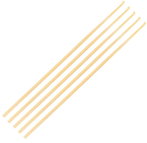 ZJIVQO 5pcs Bamboo Ear Pick Earwax Remover Tool Handmade Safe Ear Picker Handheld