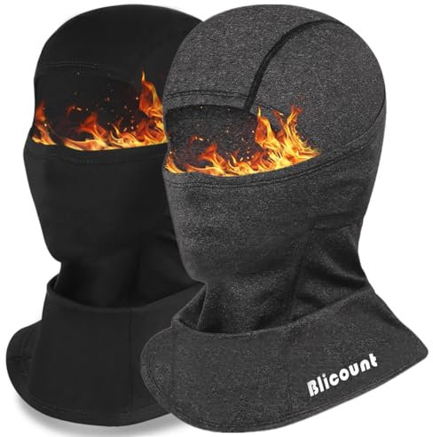 Sturmhaube Winter Balaclava Herren Damen Winddicht Warm Skimaske Sturmmaske Fahrrad Atmungsaktiv Gesichtshaube für Motorrad Skifahren Outdoorsports