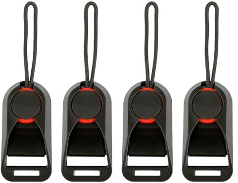Rumyve 4pcs Camera Strap Buckle,Quick Release Sturdy Shoulder Neck Strap Clip Adapter,Universal Connection Buckle Adapter for Cameras and Binoculars
