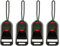 Rumyve 4pcs Camera Strap Buckle,Quick Release Sturdy Shoulder Neck Strap Clip Adapter,Universal Connection Buckle Adapter for Cameras and Binoculars