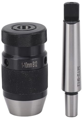 a 0 Mm Mandrino Autoserrante Keyl con Perno da MT2 a B12 per Uso Versatile in Officina
