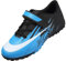 Dhinash Boys Football Boots Kids Astro Turf Trainers Football Shoes Girls Soccer Shoes Teenager Indoor Outdoor Athletics Training Sport Sneakers Unisex Blue 3.5UK