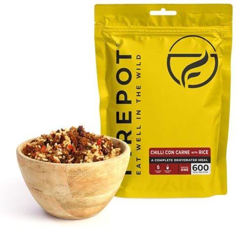 FIREPOT Chilli con Carne and Rice (Regular) - Healthy Dehydrated Expedition Food