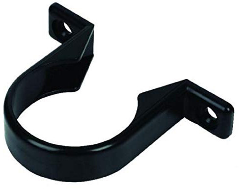 32mm (36mm) Black Solvent Pipe Clip - Bag of 5