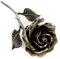 Handgeschmiedetes Ewige Metall Rose (Bronze lackiert) - Romantisches Geschenk