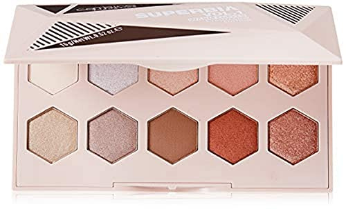 CATRICE Superbia Vol. 1 Warm Copper Eyeshadow Edition, Lidschatten, Nr. 010 Bronze Upon A Dream, mehrfarbig, langanhaltend, farbintensiv, matt, metallisch, schimmernd, vegan, ohne Parfüm (15g)