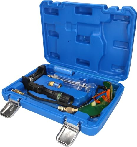 BRILLIANT TOOLS BT611020 Juego de linternas de bolsillo UV para búsqueda de fugas, 8 pzs [Powered by KS TOOLS]