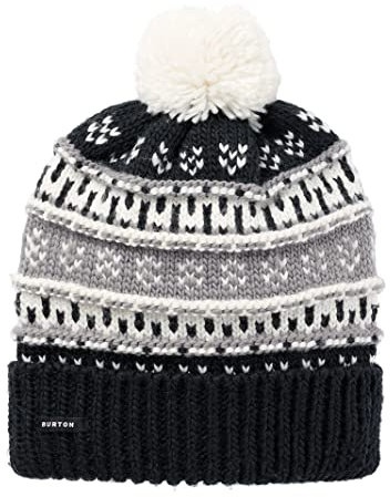 Burton Recycelte Walden Beanie für Damen, true black, Einheitsgröße