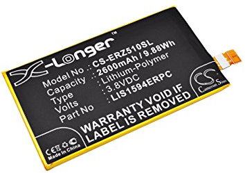 TCTK Akku 2600mAh Kompatibel mit [Sony] für E5803, für E5823, für F3211, für F3212, für F3213, für F3215, für F3216, für F5321, für S50, für Xperia X Compact, für Xperia XA Ultra, für X F