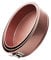 Abcsea 3 Piezas Moldes para Tartas y Bizcochos, Moldes Desmontables Revestimiento Antiadherente, Molde para Hornear Pasteles, Moldes para Pasteles Horno, Libre de PFOA, Oro Rosa