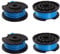 NO 4 Pcs Strimmer Spool,Strimmer Wire,Trimmer Spool,String Trimmer Replacement Spool Line,Strimmer Line,Cordless Trimmer Line,Strimmer Spool Replacement,for Greenworks Lawn Mower(0.065 Inch)