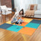 MioTetto Krabbelmatte Baby - Zertifiziert, Sicher, Robust - Spielmatte Baby, Puzzlematte, Kinderteppich - Stilvolle, Wasserfeste, Einfache Montage - Für Familien & Großeltern, 16/36 Fliesen
