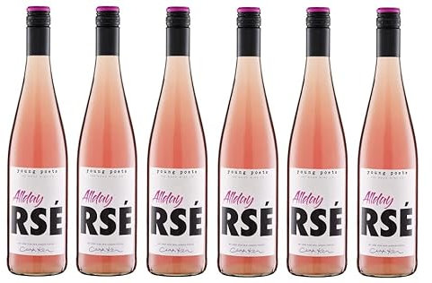 6x 0,75l - Young Poets - Allday Rosé - Qualitätswein Pfalz - Deutschland - Rosé-Wein halbtrocken