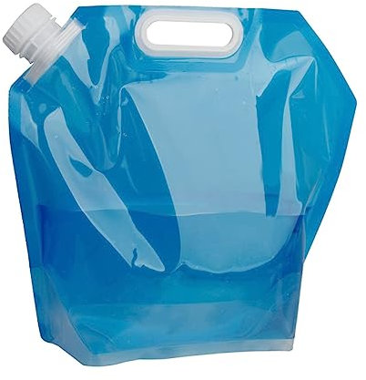 BESPORTBLE Regadera plegable para camping, senderismo, bolsa de agua, hervidor de agua, camping, bidón de agua potable de 20 l, recipiente de agua para camping, plegable, viajes, portátil, botella de