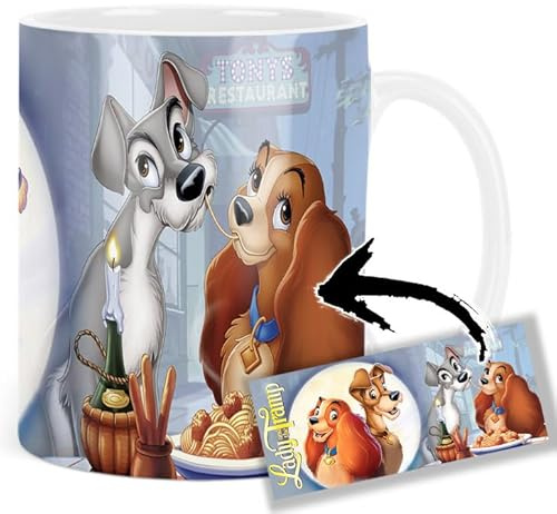 The Lady And The Tramp Tasse Keramikbecher Mug