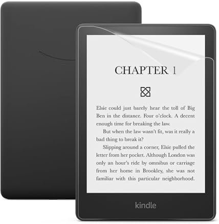Youngme Paquete de 2 protectores de pantalla antirreflejos (mate) para Kindle Paperwhite de 6.8 pulgadas versión 11ª generación 2021, cobertura completa, película protectora de PET premium para el