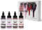 KAMENSKAYA Acrylic Inks for Artists - Acrylic Ink Set, Color Combination #6-4 pcs. 1 Fl Oz (30 ml) Each