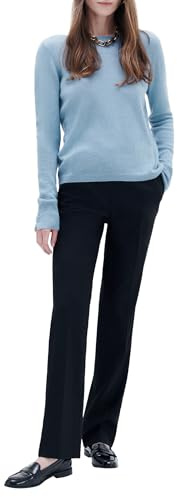 Caroll Pull Femme 100% Cachemire Encolure Bateau Orage S