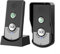 Zilimontt Campanello, citofono wireless a 2 vie per la casa, citofono vocale portatile, con sistemi interfono a lungo raggio da 1000 m per la casa (nero)