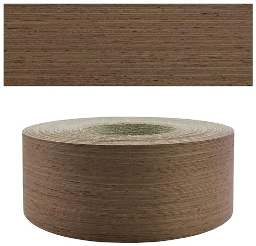 Mprofi MT® - Moldura Adhesiva y Madera Cinta de Canto Wengué | 60mm x 10m | Cantos Para Madera | Protector Bordes para Estanterías, Muebles y Paneles | Canto Termoadhesivo Duradero | Espesor 0,50mm