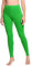 Ladeheid Damen Lange Leggings aus Baumwolle LA40-133 (Grün, M)