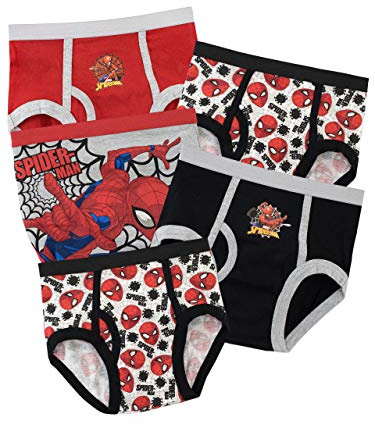 Spiderman Jungen Spider-Man Schlüpfer Packung mit 5