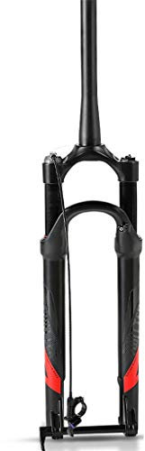 Fork ZZQ- Bike Magnesium Alloy MTB Bike Suspension Tapered Tube Air Strong Structure Bike Accessories 27.5 Inches
