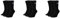Nike 9 Paar Socken Herren Damen Weiß Grau Schwarz Tennissocken Sportsocken Sparset SX7664 Größe 34 36 38 40 42 44 46 48 50, Sockengröße:42-46, Farbe:schwarz/schwarz/schwarz