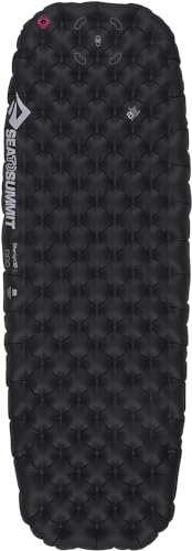 Sea to Summit - Ether Light XT Extreme Insulated Air Isomatte Large - Schlafmatte Für Frauen - Thermolite - 4 Jahreszeiten - Pillow Lock-System - Wandern bei kaltem Wetter - Black - 870 g