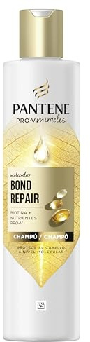 Pantene Molecular Bond Repair Biotin Shampoo 250 ml Pro-V Formel für trockenes und geschädigtes Haar Schützt und hinterlässt gesünderes und regeneriertes, mit Nährstoffen angereichertes Haar