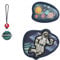 Step by Step Magic MAGS Star Astronaut Cosmo, blau-grau, 3-teilig, 2 Magnet-Applikationen und 1 Anhänger, Ergänzung für Schulranzen oder Vorschulrucksack