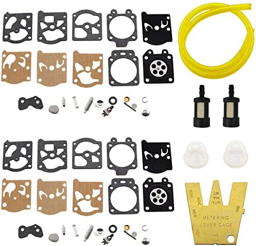ZAMDOE Vergaserreparatursatz Rebuild Carb für Walbro K20-WAT WA WT Serie Vergaser für Stihl 024 025 026 1121 1130 MS210 MS230 für Dolmar 100 102/340 400 BC–250 330