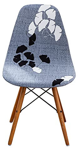 Esszimmerstuhlhussen Skandinavische Stuhlhussen für Esszimmer Stretch Skandinavische Stuhlhussen Stuhlbezüge in gebogener Form 4er Set