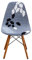 Esszimmerstuhlhussen Skandinavische Stuhlhussen für Esszimmer Stretch Skandinavische Stuhlhussen Stuhlbezüge in gebogener Form 4er Set