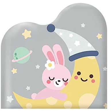 3D Wandpaneele Selbstklebende 3D-PU-Wandpolsterung for Räume, kollisionssichere Wandaufkleber, Cartoon-Design, Wandpaneele, Wandbilder, weiche Wandmatte(B/40X40CM)