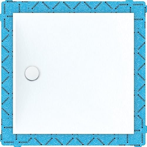 Geberit Duschfläche Setaplano, 154.264.11.1, 120x80cm, Höhe 4,5 cm, weiß-alpin