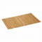 Alfombra de Ducha Antideslizante de Láminas de Bambú Natural y Plegable para Ducha, Bañera, Sauna 40x60 cm