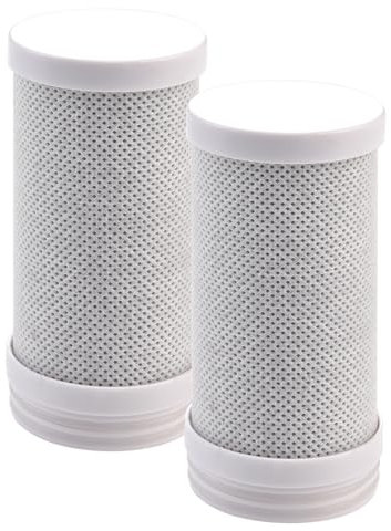HOMELODY Wasserreiniger Filterelement, Wasserfilter Wasserhahn Filterelement Filtert Chlor, Sedimente, Rost, Kalk reduziert Bakterien, Metalle