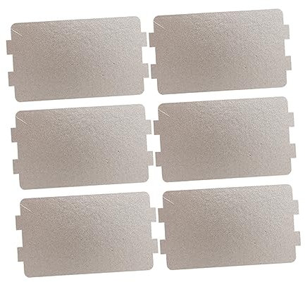 TOPBATHY 6piezas Cubierta De Mica Para Microondas Aislante Térmico Para Proteger Y Reparar Electrodomésticos