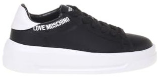 Love Moschino POLJA15525G0MIA100A39, Scarpe da Ginnastica Donna, Nero, 39 EU
