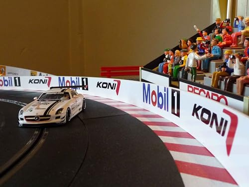 Slotcar LEITPLANKE Bande 4cm x 200cm für Carrera DIGITAL | Universal einsetzbar
