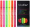 Peinture Fluorescents UV, HISUNBEN 6 Crayons De Peinture UV Néon Pour Le Visage Et Le Corps, Lavables Non Toxiques Bâton de Peinture au Néon UV (6 couleurs UV Glow Matte Eyeliner)